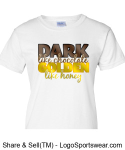 Chocolate Honey S/S T-Shirt Design Zoom