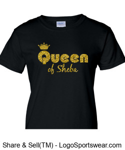 Queen of Sheba S/S T-Shirt Design Zoom