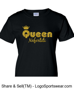 Queen Nefertiti S/S T-Shirt Design Zoom